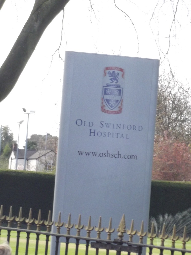 Old Swinford Hospital Hagley Road, Stourbridge sign a photo on