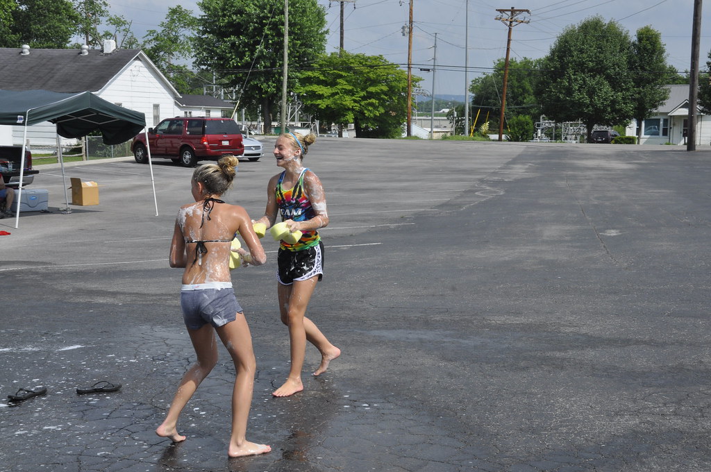 FCHS Rebels Cheerleaders 2013 Car Wash Donation Car Wash John