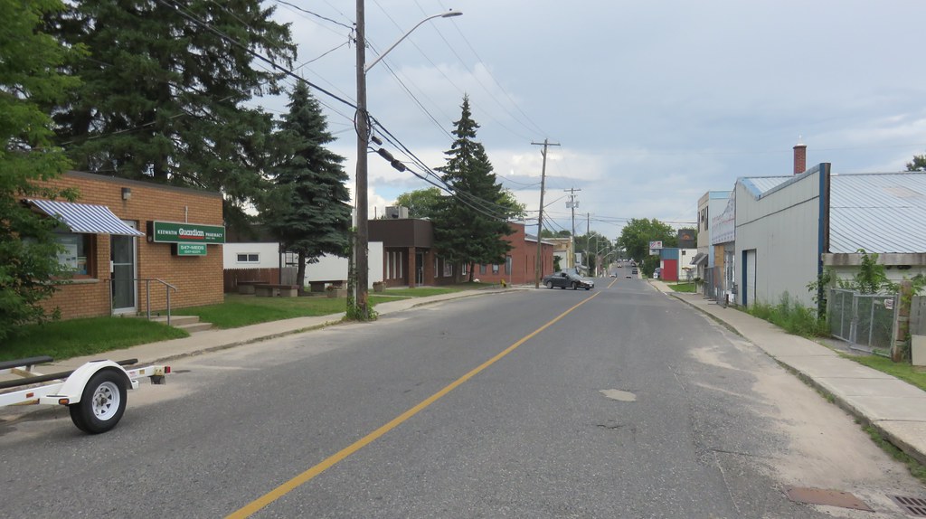 Downtown Keewatin, Ontario Keewatin, Ontario is located ju… Flickr