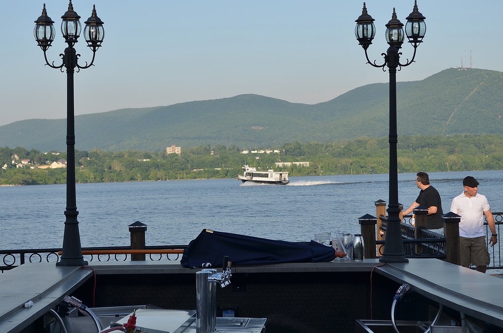 ferry from the Bar The Newburgh Beacon ferry taken from th… Flickr