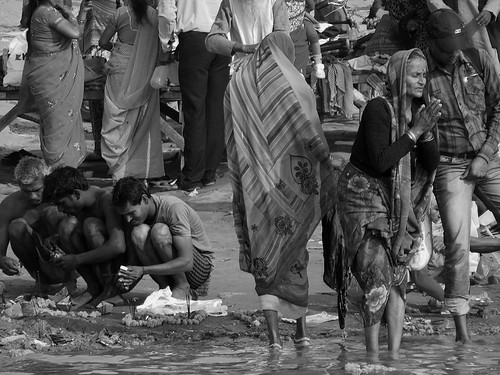 INDIEN, india, heilige Pilgerstadt Allahabad sangam, Boo… Flickr