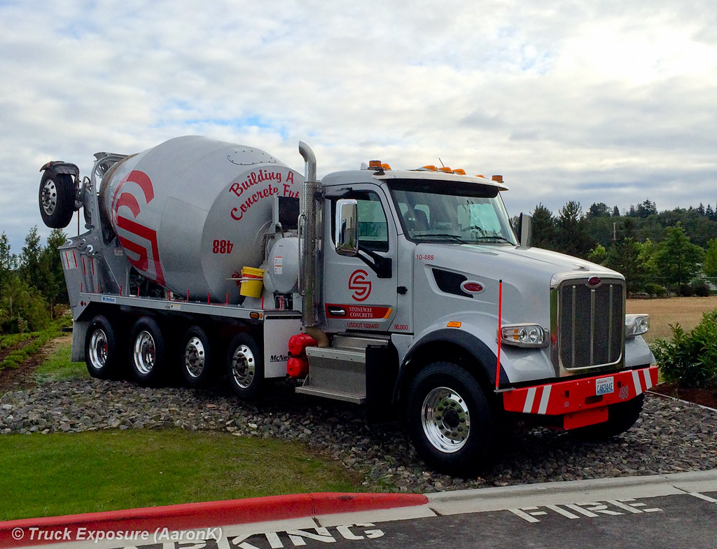 Stoneway Concrete Peterbilt 567 AaronK Flickr