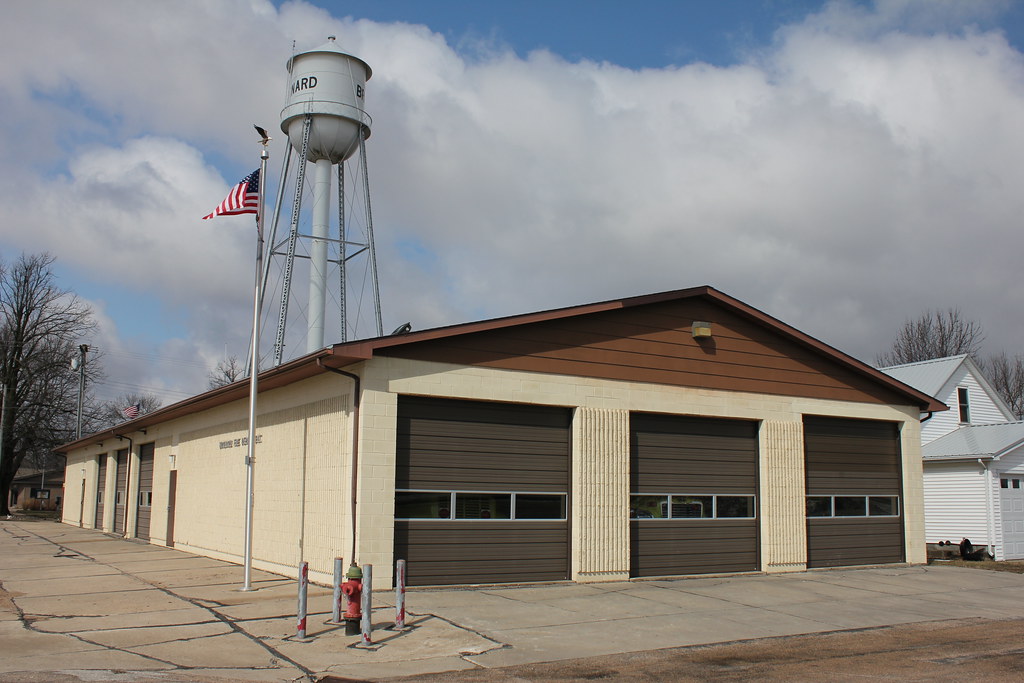 Fire Station Brainard, NE Tom McLaughlin Flickr