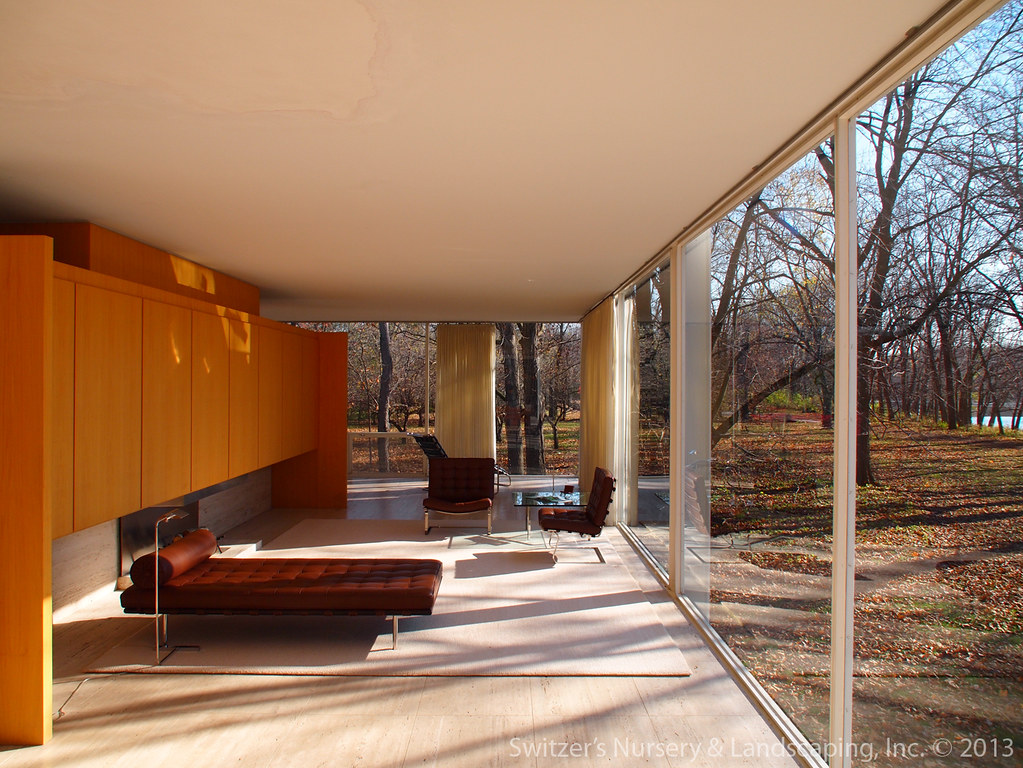 The Edith Farnsworth House by Ludwig Mies van der Rohe P… Flickr
