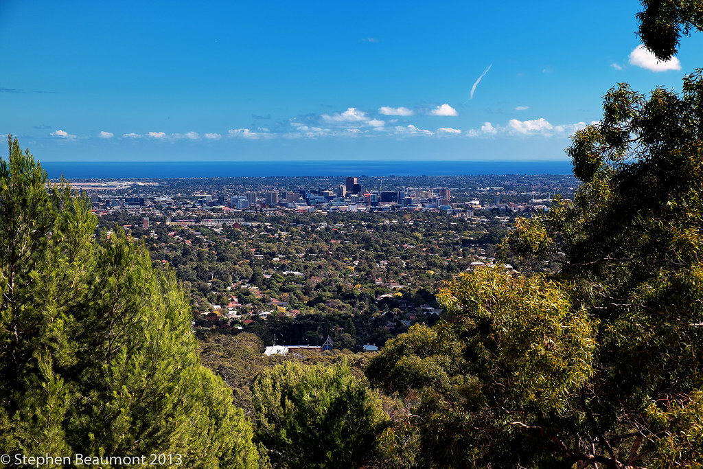 Adelaide from top of Kensington Stephen Beaumont Flickr