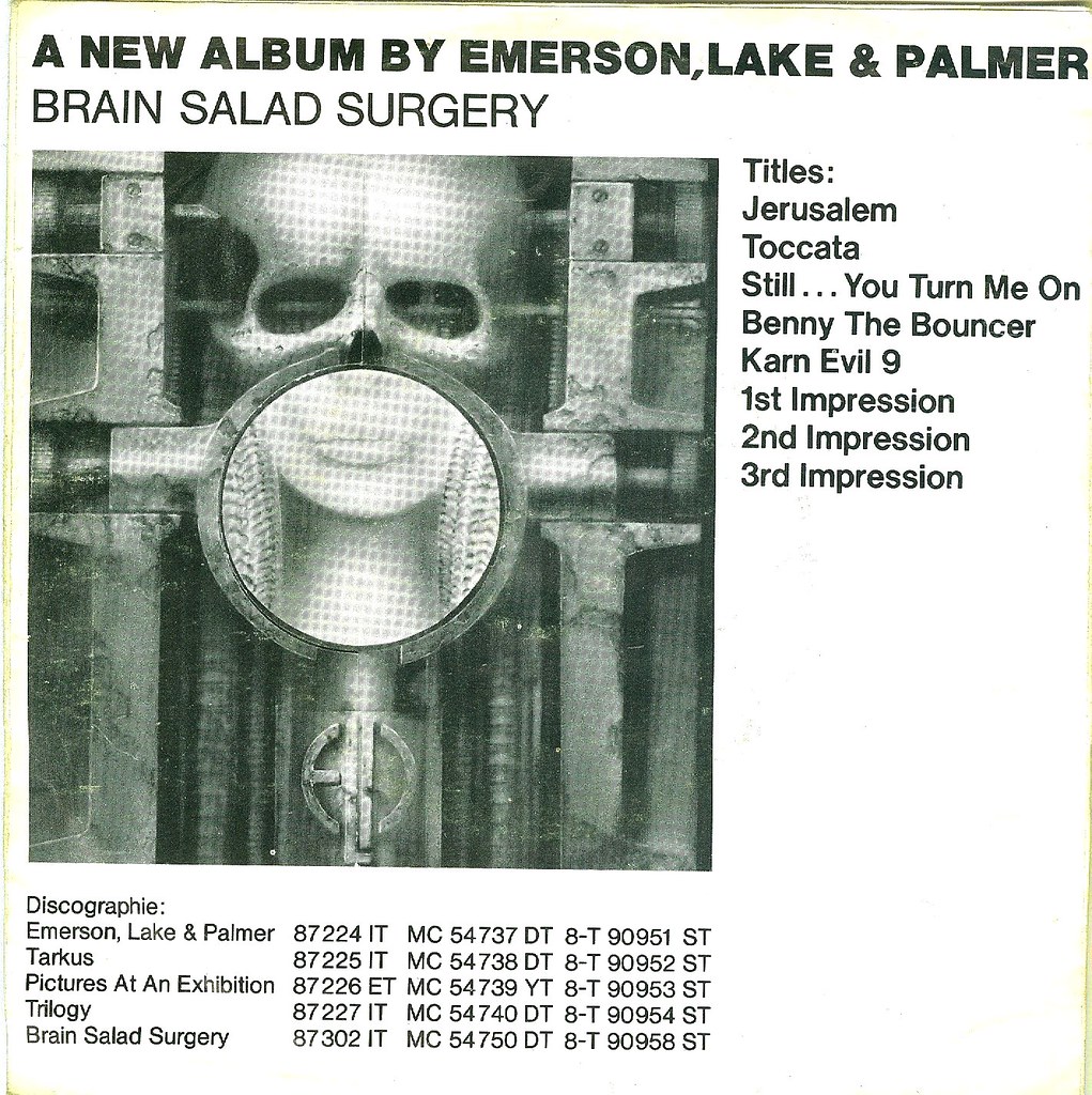 6 Emerson, Lake & Palmer Jerusalem D 1973 Flickr