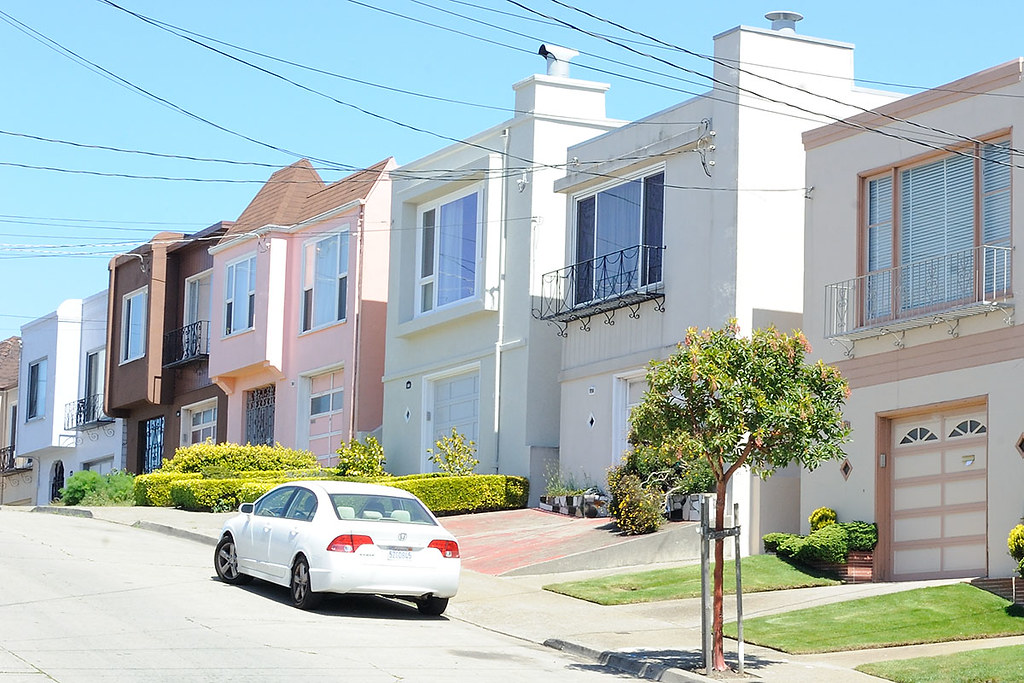 Excelsior district row houses Some exceptionally wellkept… Flickr