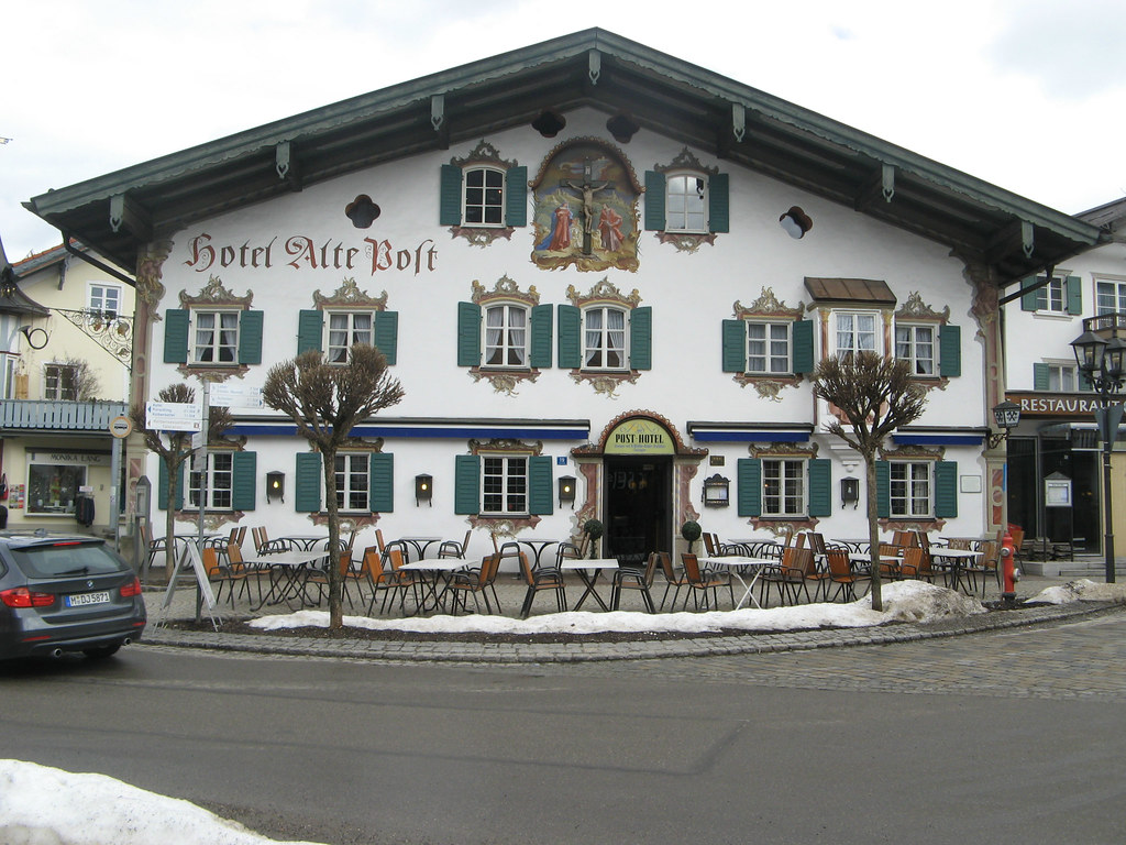 "Hotel Alte Post" in Oberammergau, Bavaria Germany Flickr