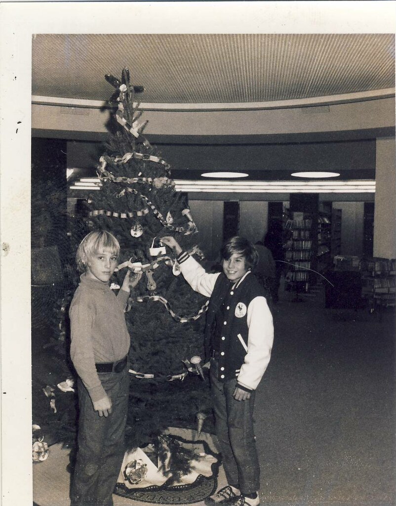Severna Park Library youth patrons admire the Christmas tr… Flickr