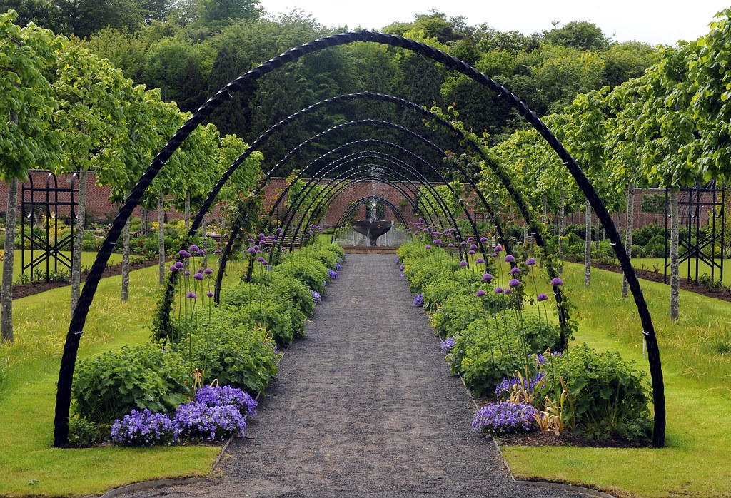 Bangor Castle Walled Garden The awardwinning Bangor Castl… Flickr