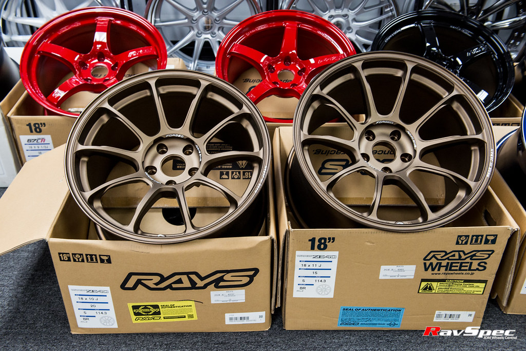 RAYS Volk Racing ZE40 18x10 15 / 18x11 15 Bronze (BR) Flickr