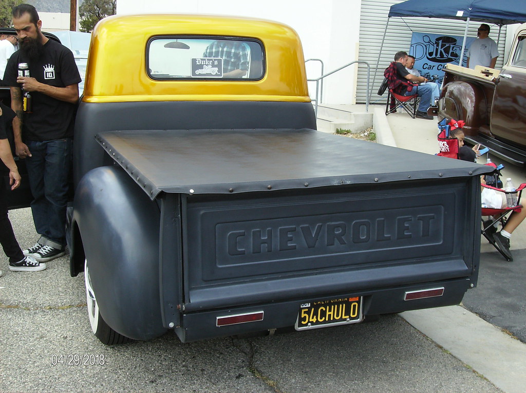 Azusa,Ca. Car Show on Sun. 4/29/18 '54 Chevy Pickup Dukes … Flickr