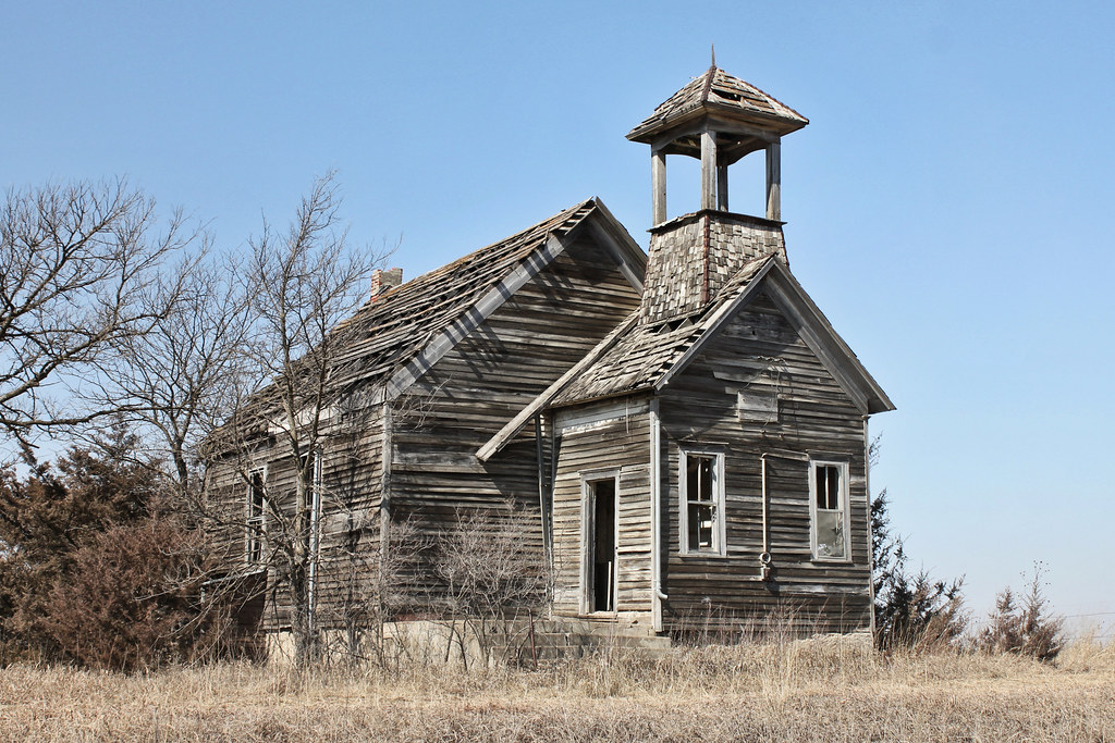 Sunny Slope School rural Soldier, KS Tom McLaughlin Flickr
