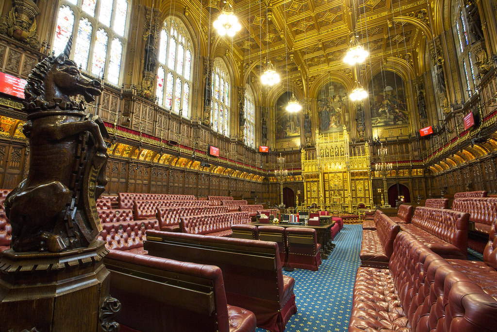House of Lords chamber The House of Lords chamber is where… Flickr