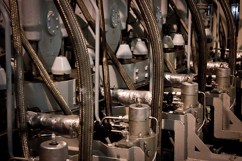Oil tanker diesel engine | Jon Olav Eikenes | Flickr
