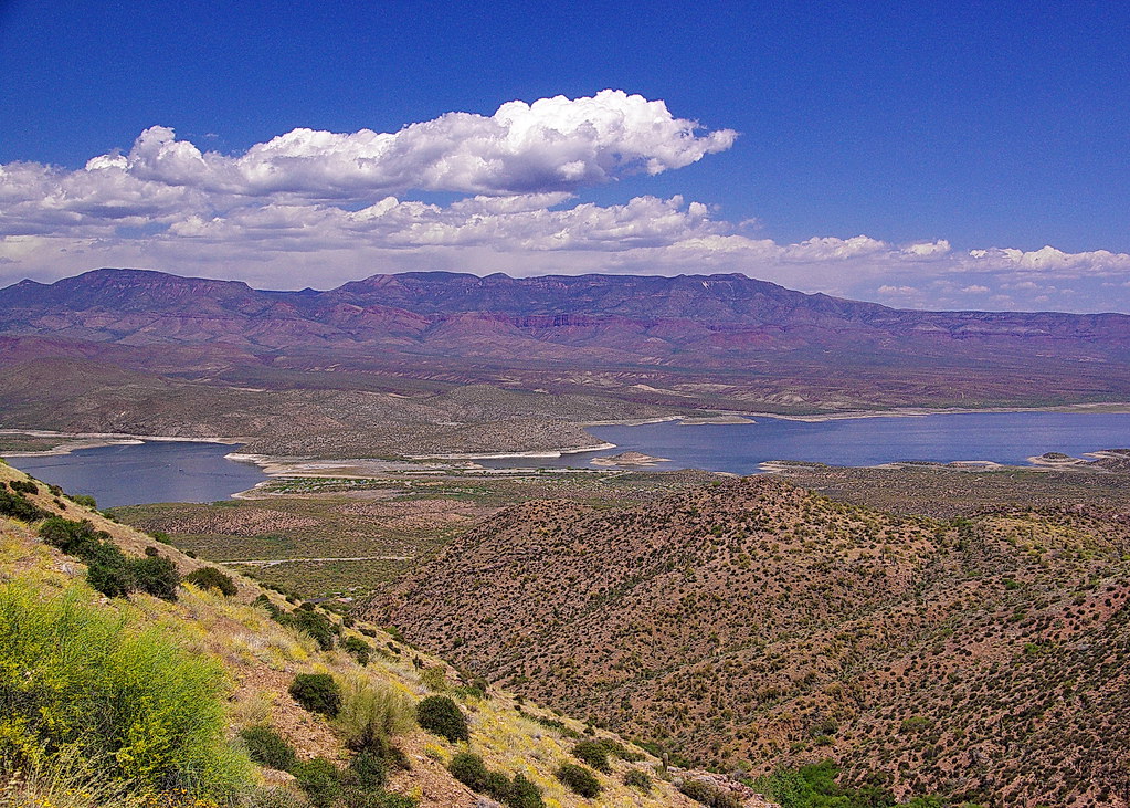 Roosevelt Lake and Sierra Ancha from Tonto National Monume… Flickr