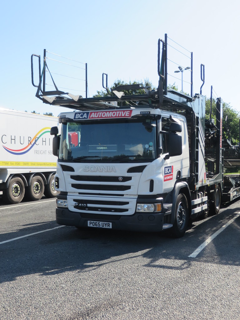 PO65UYR BCA Automotive Scania Car Transporter ex Stobart A… Flickr