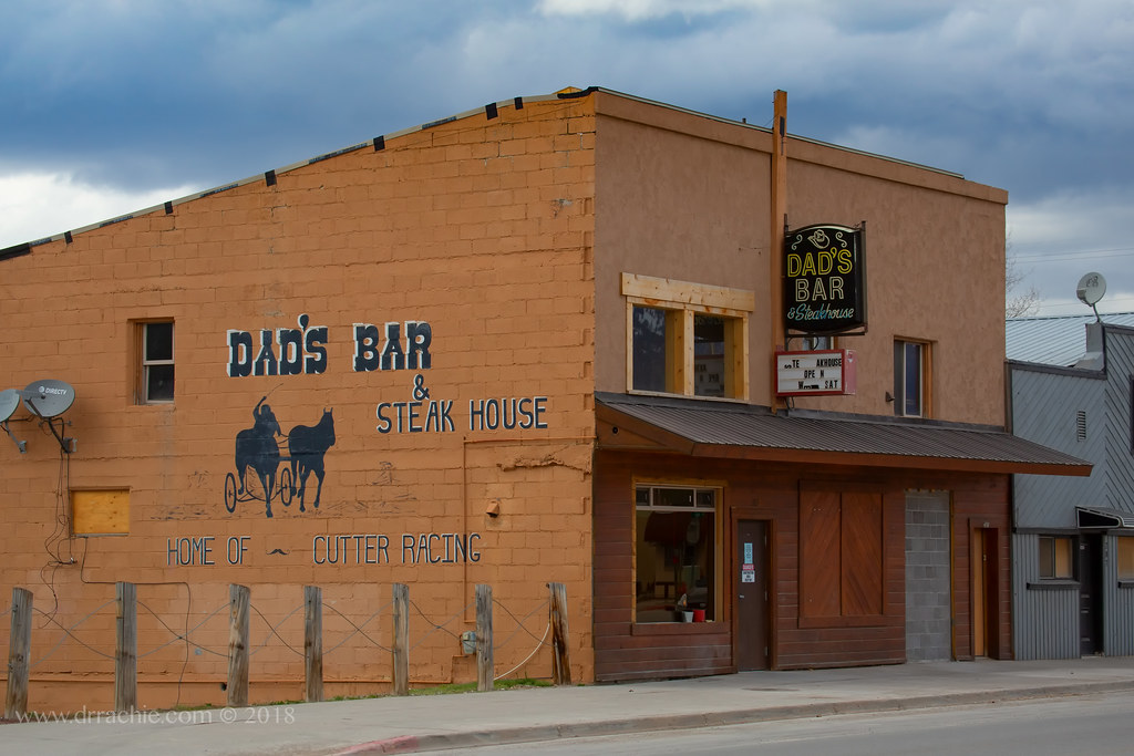 Dad's bar, Thayne, WY. Rachael Dunlop Flickr