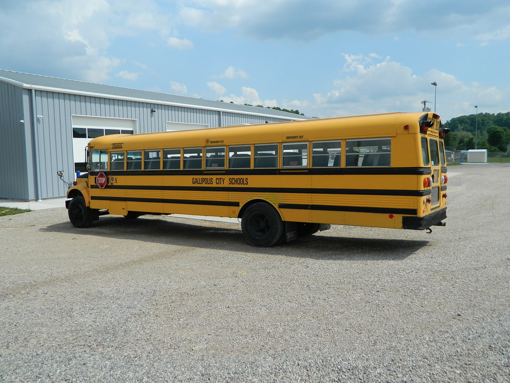 Gallipolis City Schools 5 Bus lot Gallipolis, OH Flickr