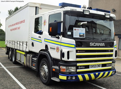 Scottish Fire & Rescue Service- Scania 94D 300- Major Inci ...