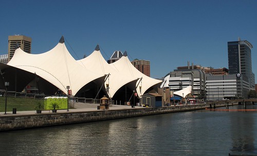 Baltimore MD Pier Six Concert Pavilion on our walk from … Flickr