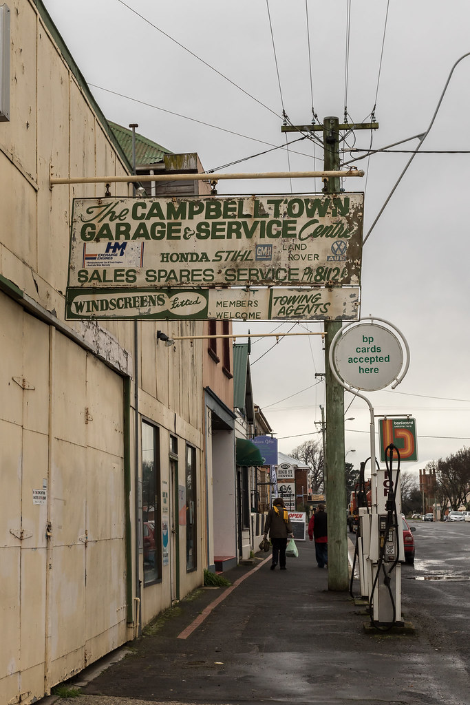 Campbell Town, Tasmania NR1 (Midland Hwy) alignment throug… Flickr