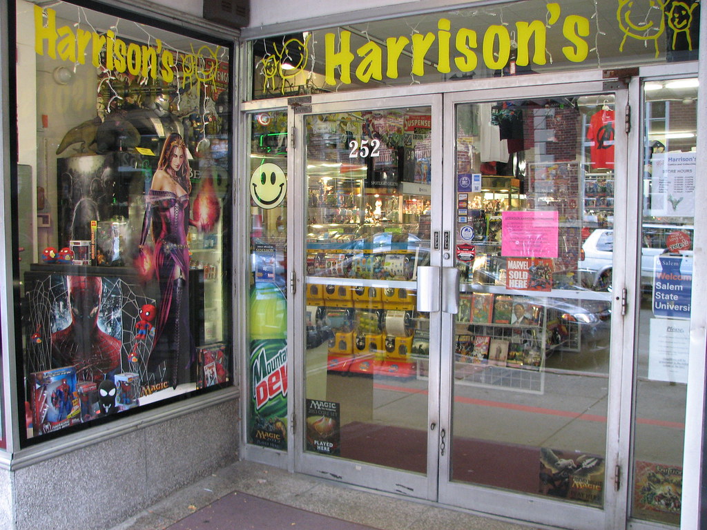 Harrison's Comics in Salem, MA Harrison's Comics in Salem,… Flickr