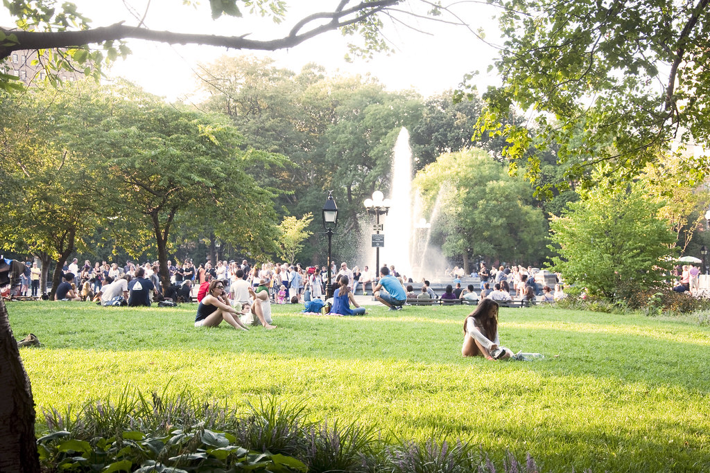 Washington Square Park Summer Afternoon New York, NY Augus… Flickr