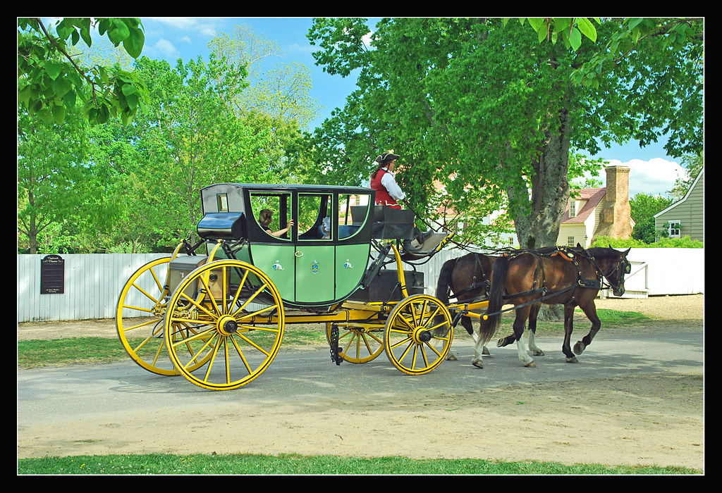An Elegant Carriage Ride in Williamsburg, Virginia Flickr