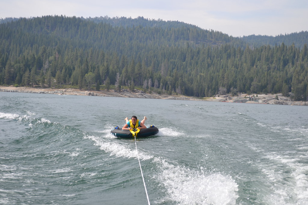 Gina Tubing Gina Tubing at Shaver Lake. Bob n Renee Flickr