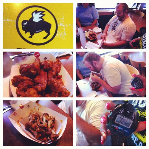 Blazin' challenge at Buffalo Wild Wings! garbonics comple… Flickr