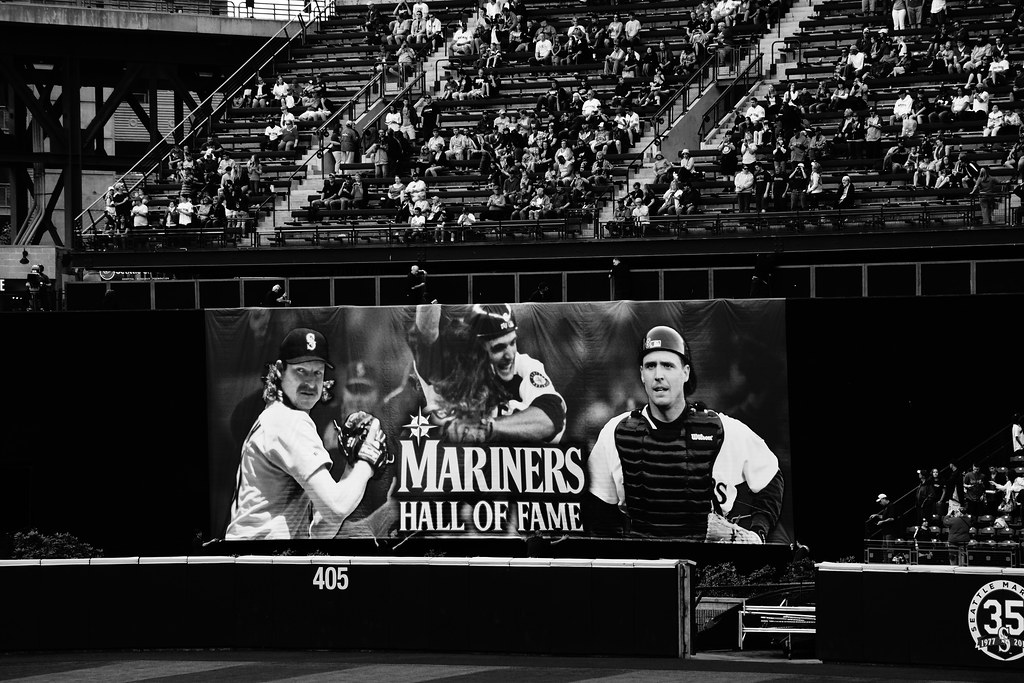 Seattle Mariners Hall of Fame Day Randy Johnson and Dan "t… Flickr