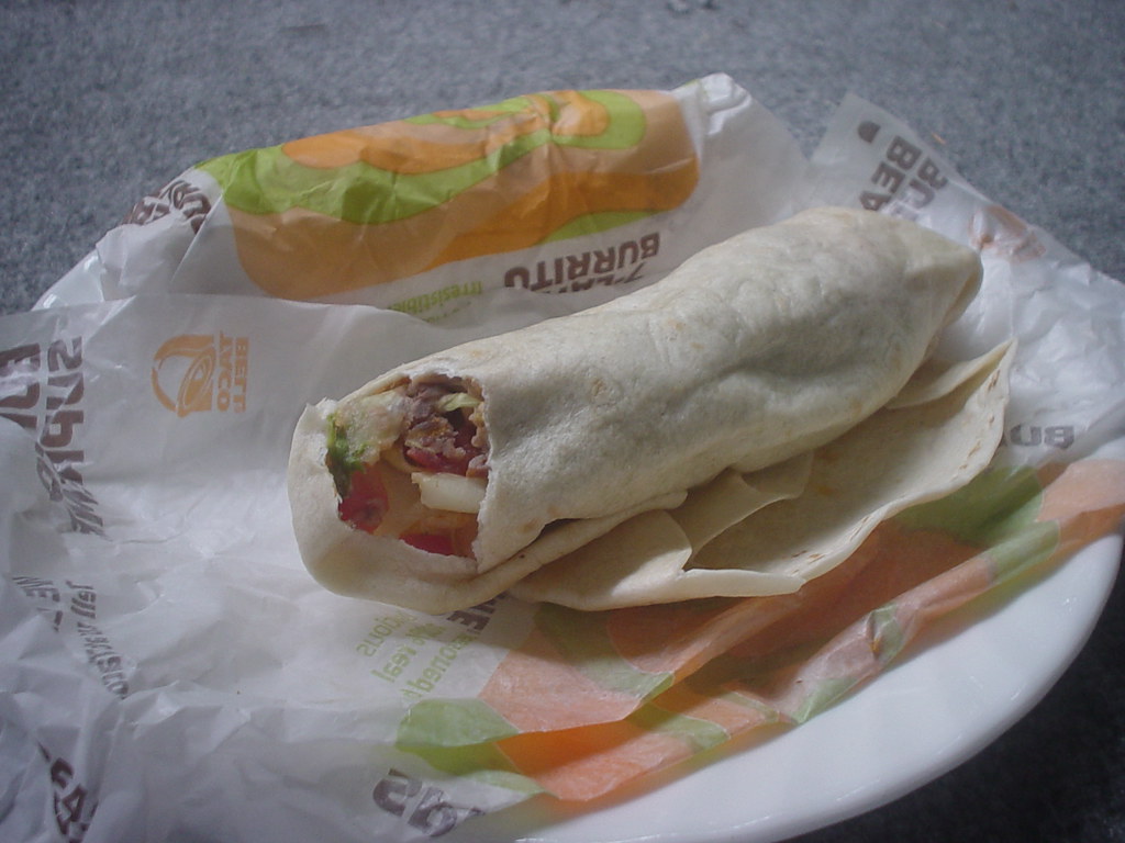 Taco Bell 7 layer burritos These are my secret addiction. … Flickr