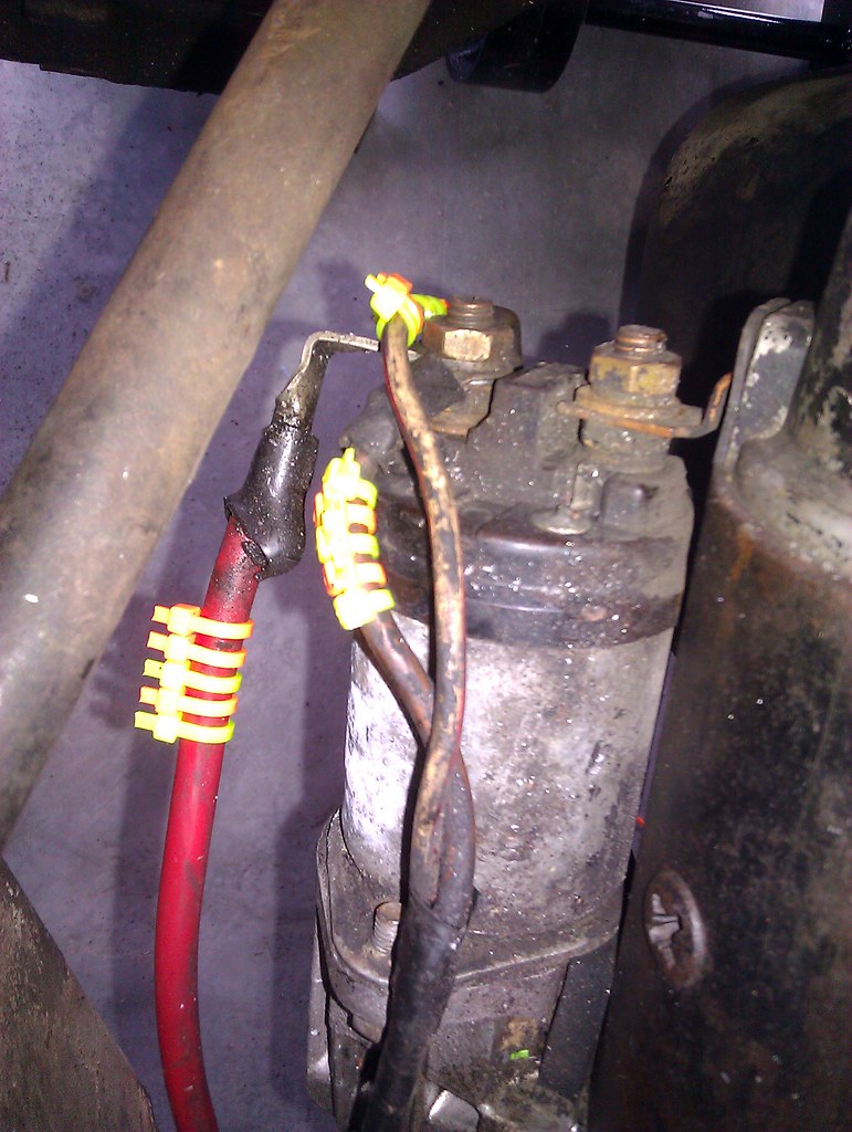 Starter Solenoid (connections labeled) curtistklein Flickr