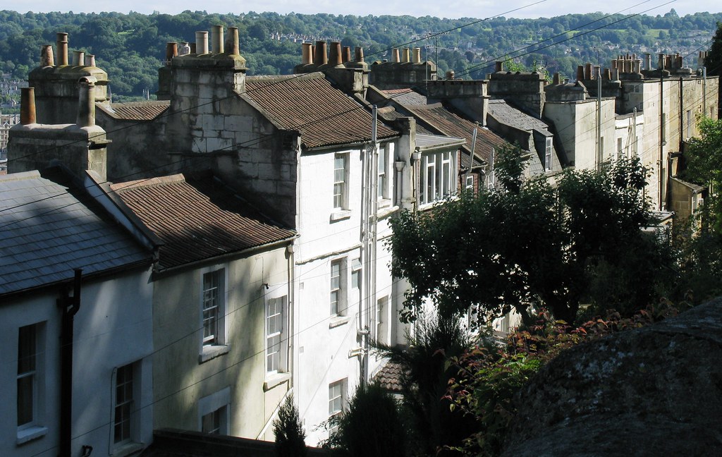 Rear view Camden Road, Bath David Kernek Flickr