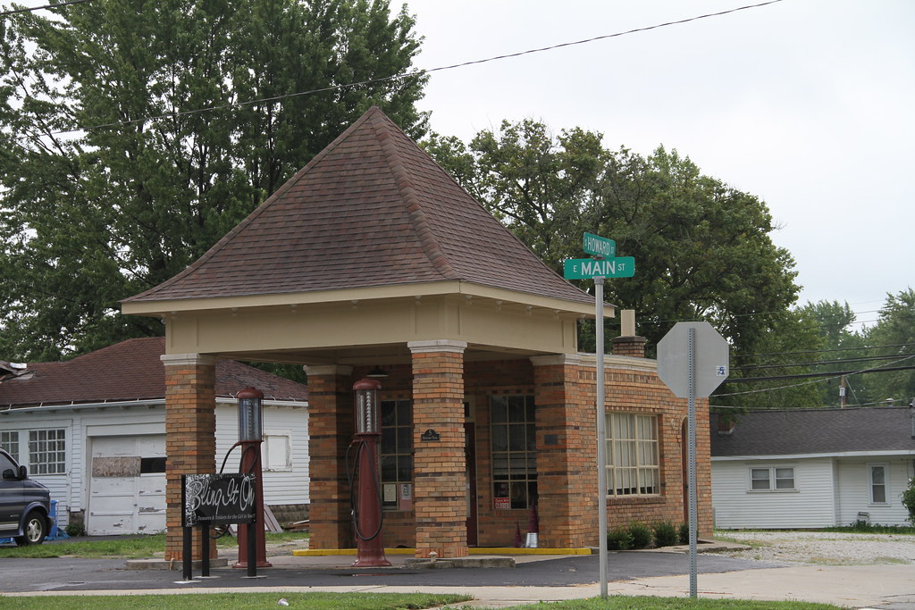 Greentown Indiana, Gas Station, Howard County IN Google Ma… Flickr