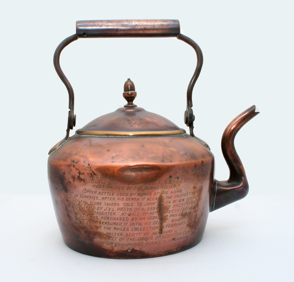 Robert Burns Copper Kettle This large copper kettle was us… Flickr