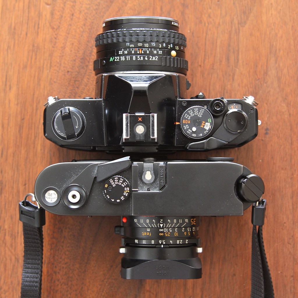 Leica M6 vs. Pentax MX a photo on Flickriver