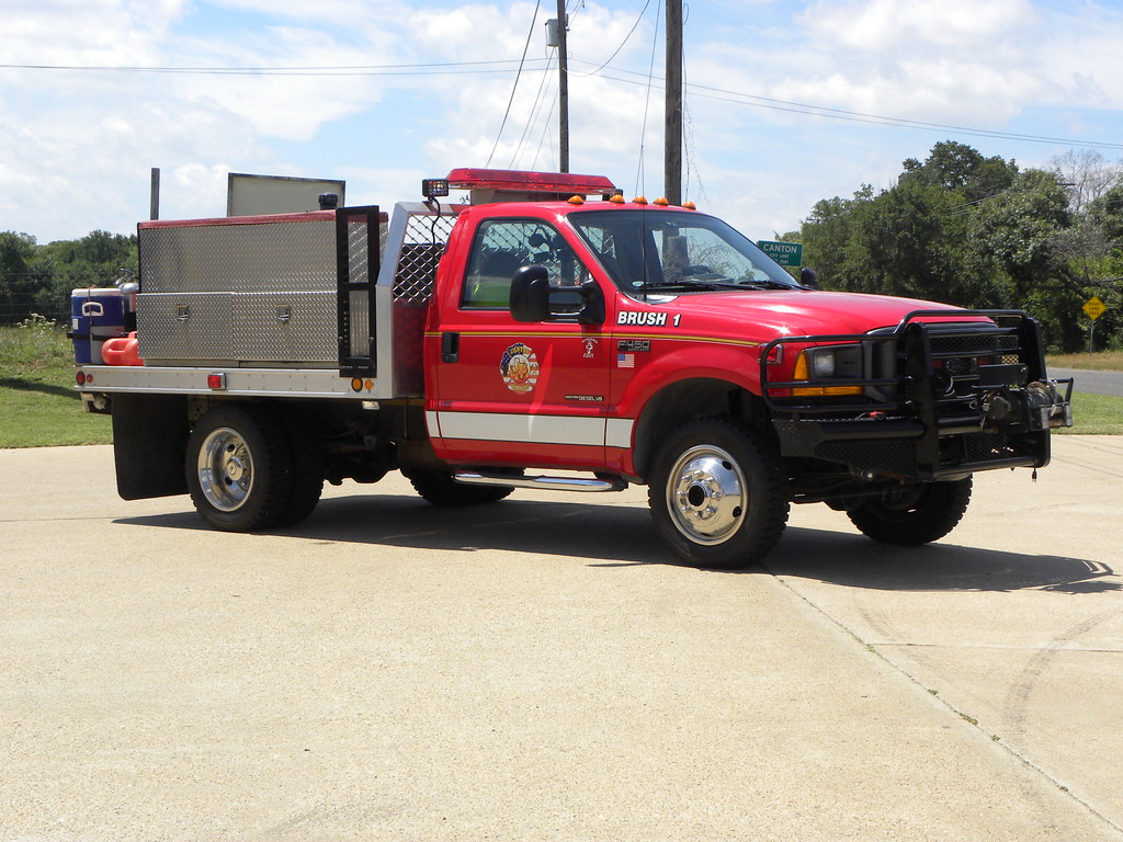 Canton, Tx Brush 1 2000 Ford F450/Fouts Bros, 250/300