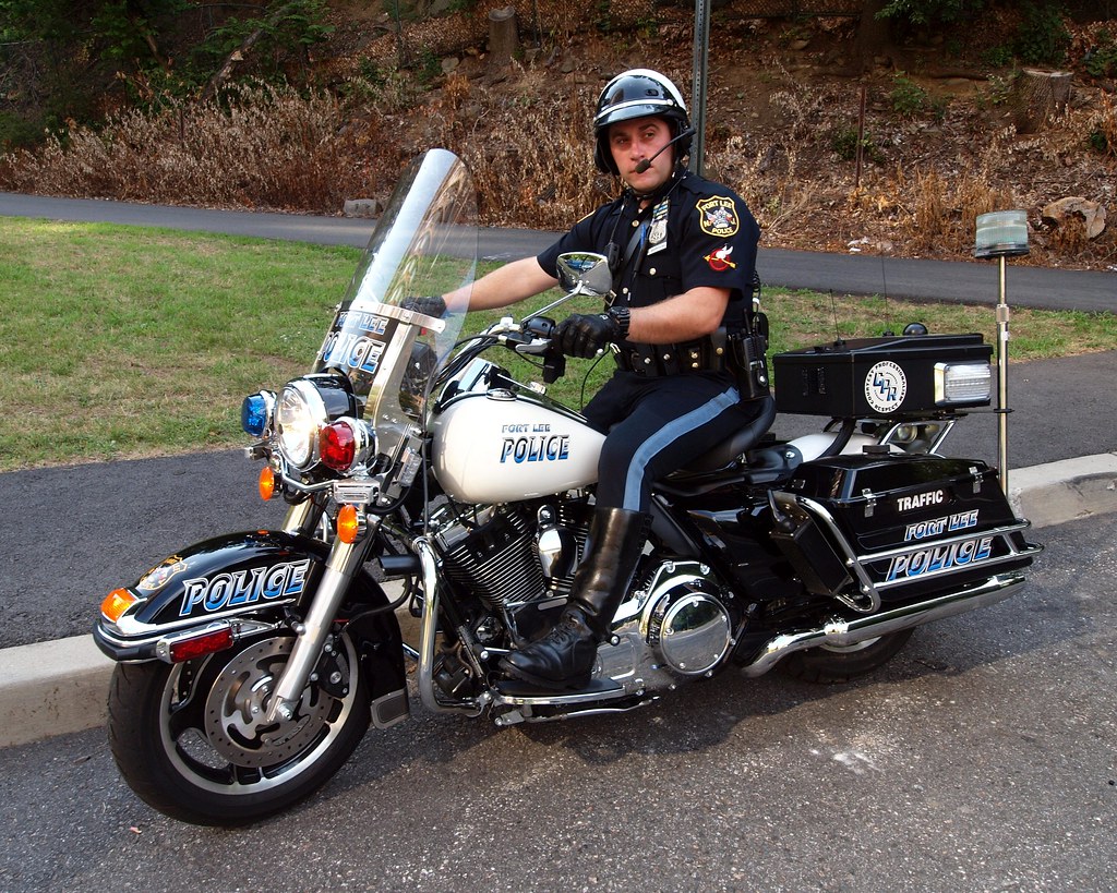 Fort Lee Motorcycle Police Officer, New Jersey jag9889 Flickr