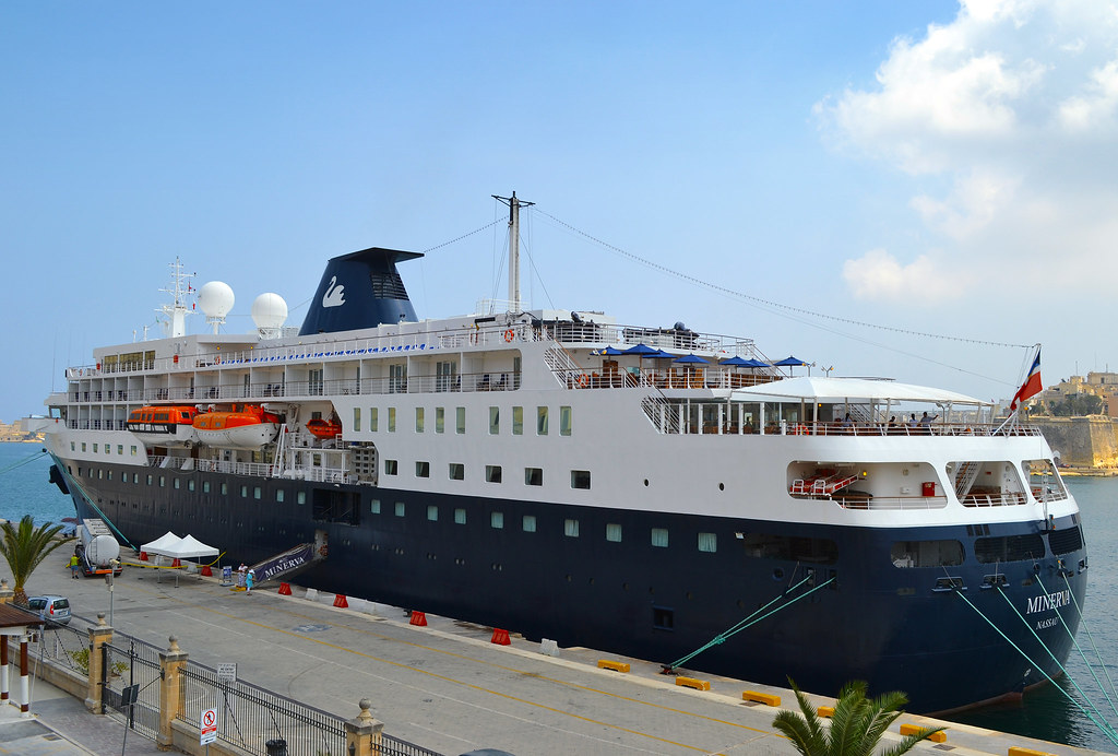 Minerva The Swan Hellenic cruise ship Minerva in Malta