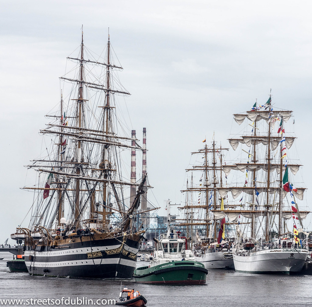 The Amerigo Vespucci Arrives In Dublin (Tall Ships Race Du… Flickr