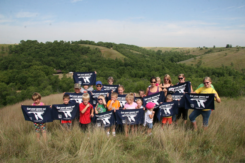 The Kenmare Summer Reading Group Gets Its Goose On at Des Lacs Refuge
