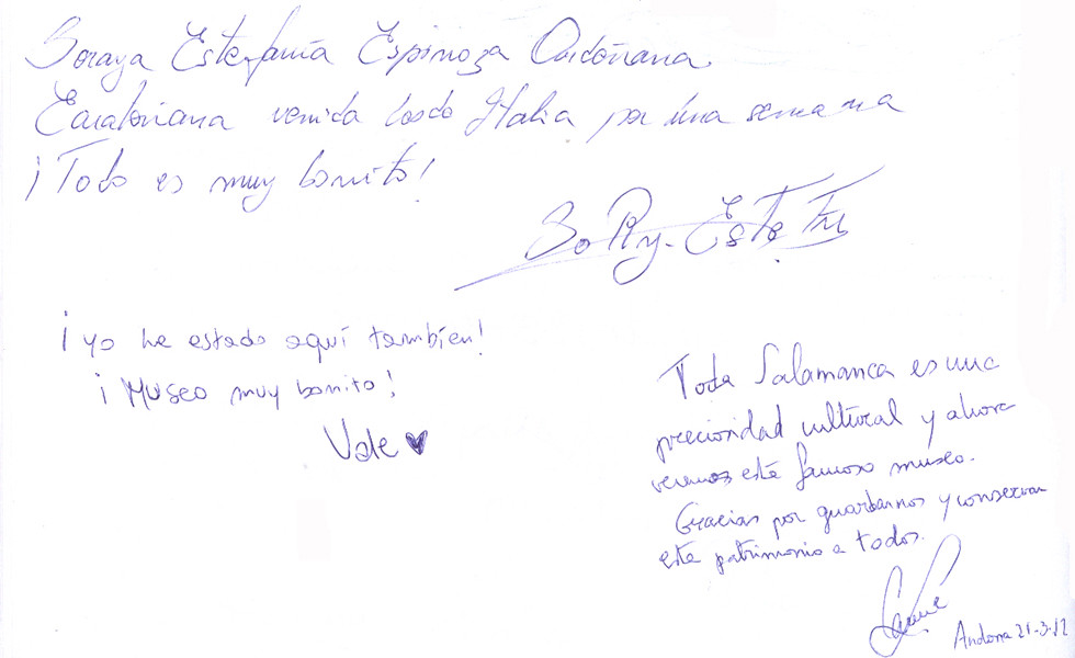 Libro De Visitas Museo Art Nouveau Y Art Deco Casa Lis Flickr