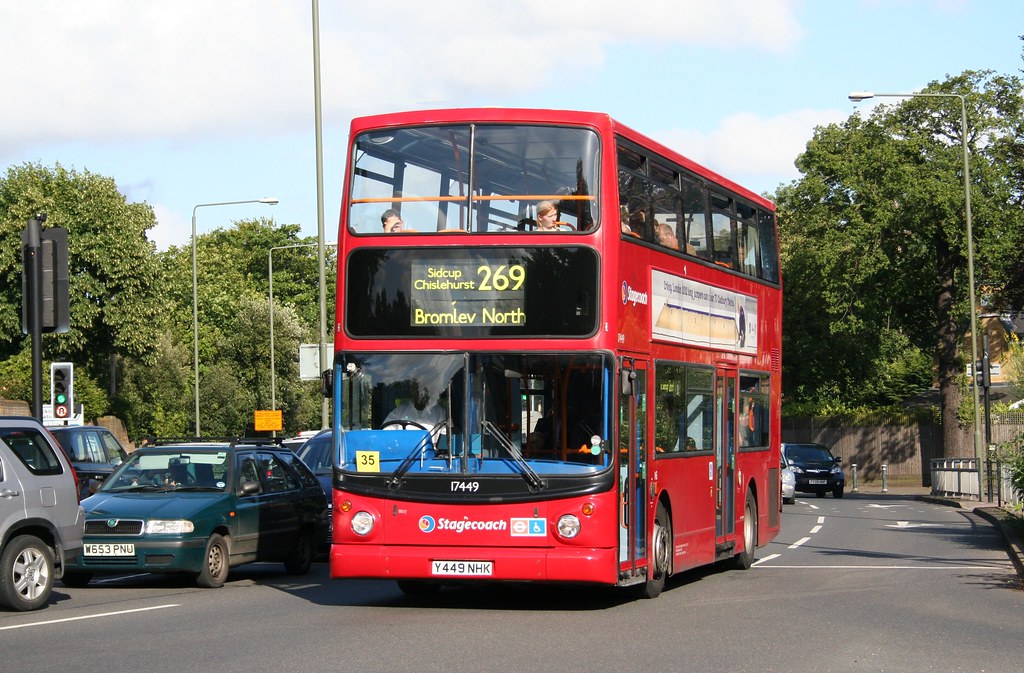 Y449 NHK Stagecoach 17449 Y449 NHK, in Bickley Park Road, … Flickr