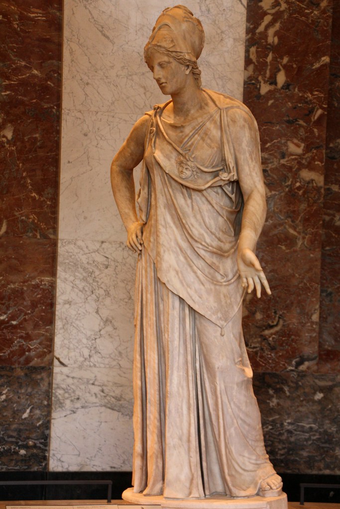 Athena known as the Pallas of Velletri musée du Louvre 3… Flickr