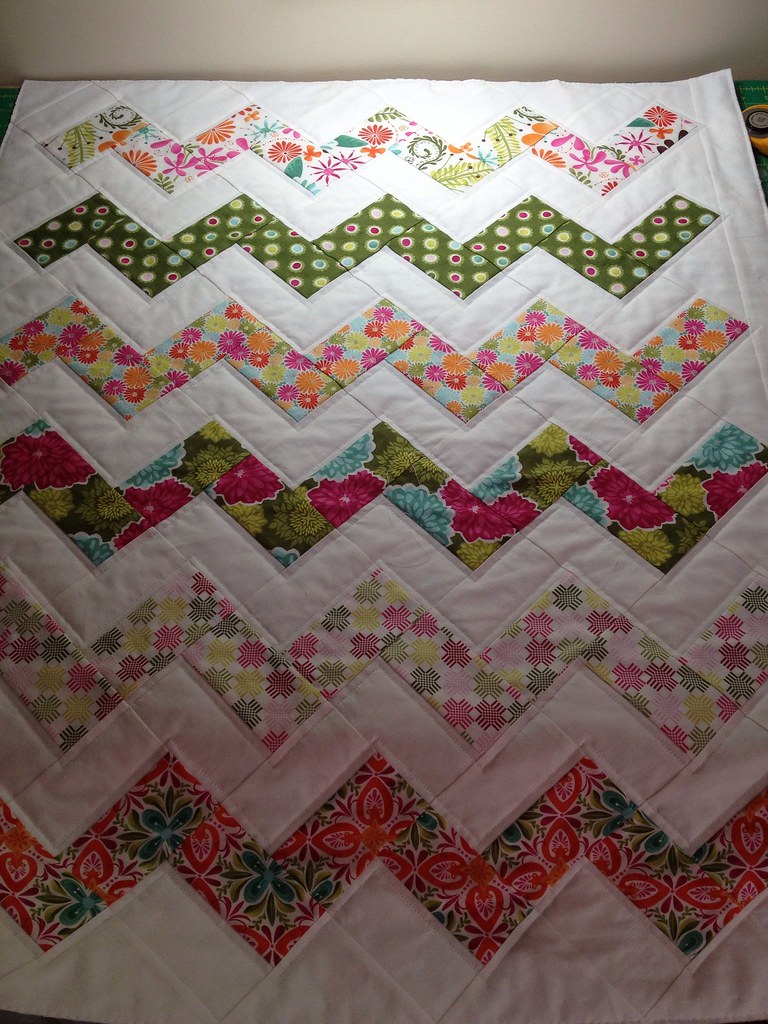 Simple zigzag All it needs is a binding! Elle Flickr