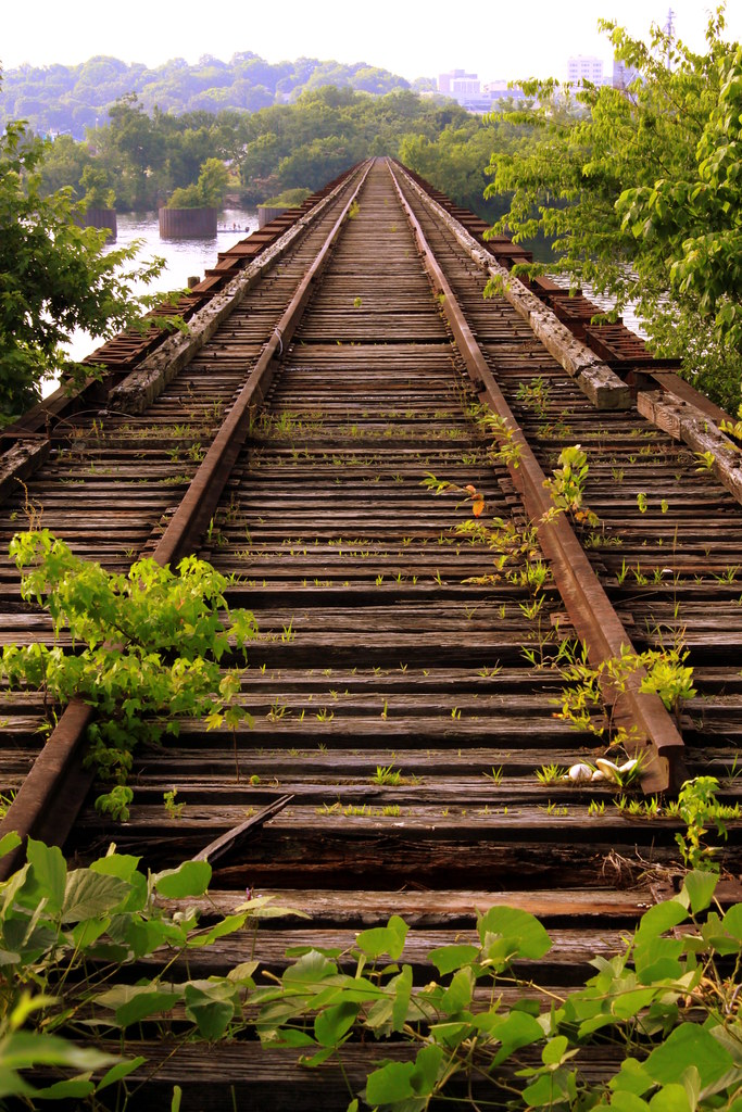 The Old Railroad Bridge View 1 Tracks to Nowhere Floren… Flickr