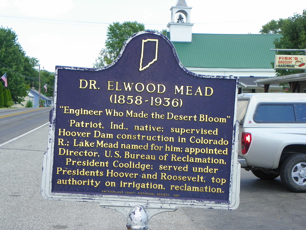 Dr. Elwood Mead Historical Marker Engineer Who Made the De… Flickr
