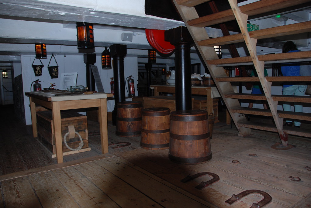 HMS Victory Surgeon's Casualty Theatre Orlop Deck 2 Flickr